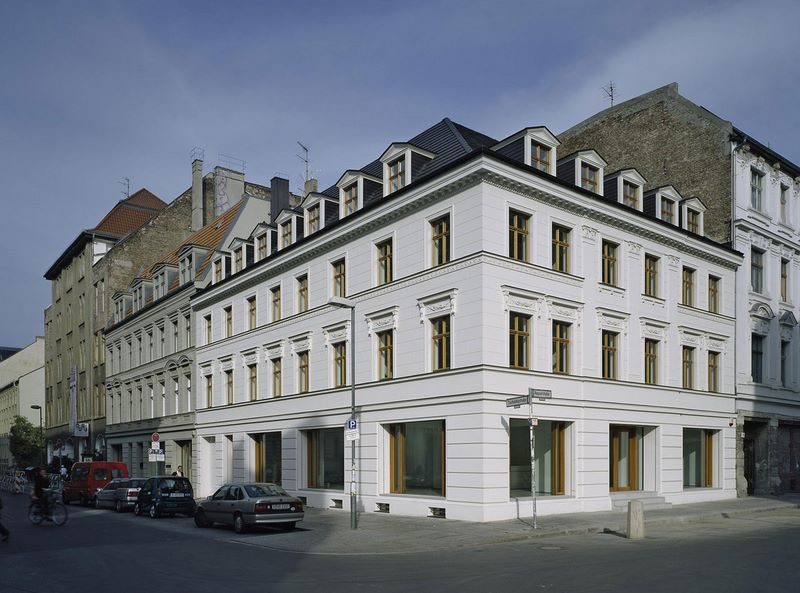 Eckhaus Tucholskystraße 36 nach der Sanierung
